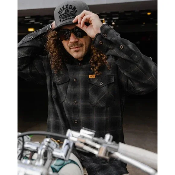 DIXXON Flannel Sz L Mama Tried Motorcycle Show Collab Brand New In Bag